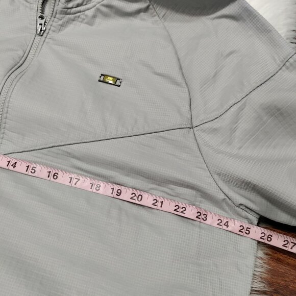 NIKE Sportwear Light Gray Sporty Activewear Hooded Windbreaker Jacket Size XXL - Picture 15 of 16